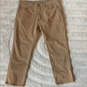 SOLD Classic Men's Tan Straight Jeans